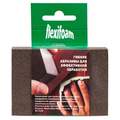 Шлиф блок Flexifoam Block ZF 98*69*26мм P60 (60663
